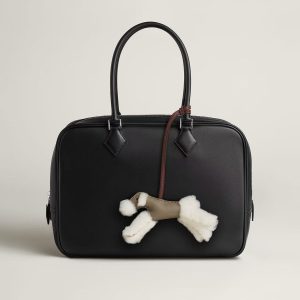 HERMES バディチャーム K刻印 ベージュマルファ